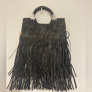 New with Tags Sole Society fold over shoulder Bag with fringe!